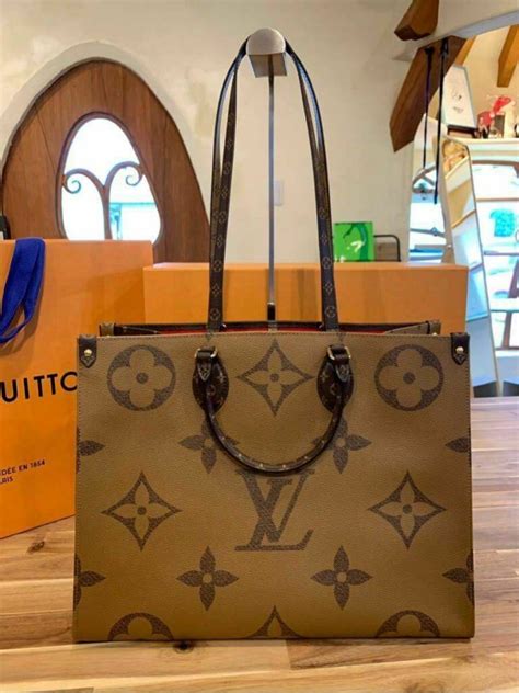 brown louis vuitton tote bag|louis vuitton large monogram tote.